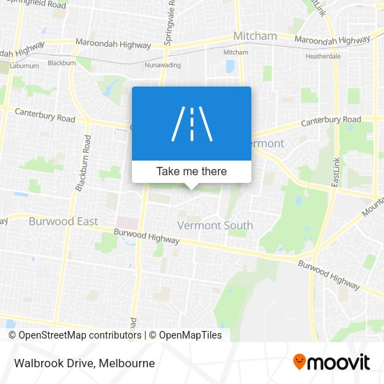 Walbrook Drive map