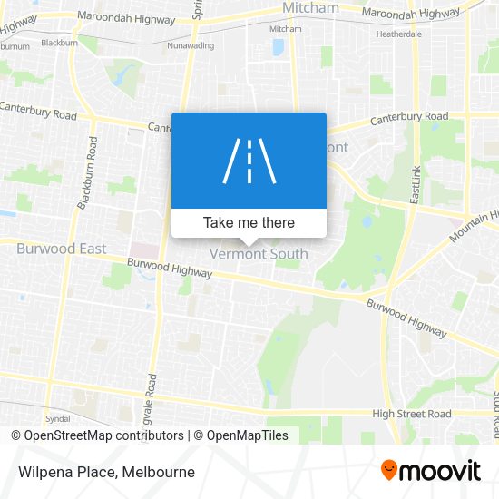 Wilpena Place map