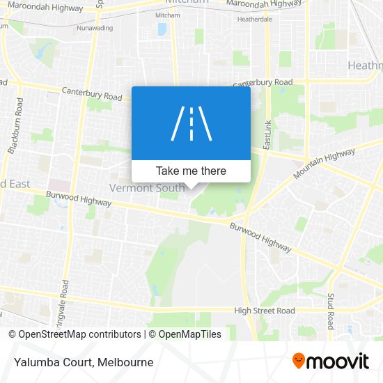 Yalumba Court map