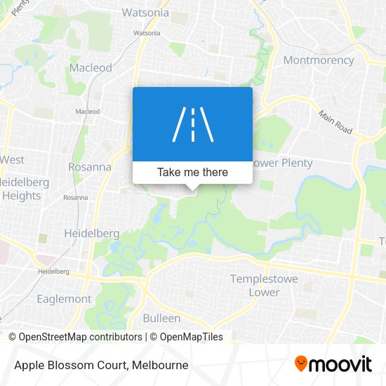 Apple Blossom Court map