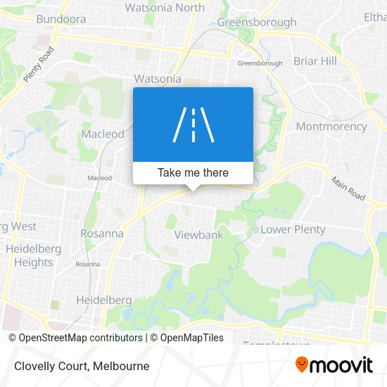 Clovelly Court map