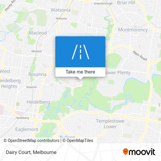 Dairy Court map
