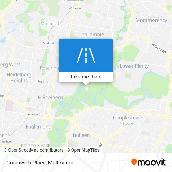 Greenwich Place map