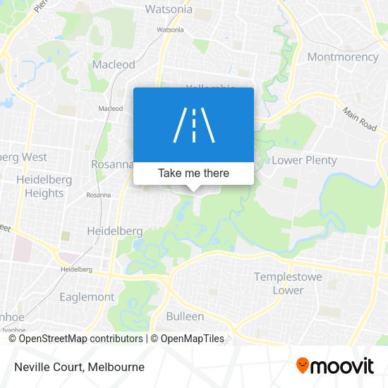 Neville Court map