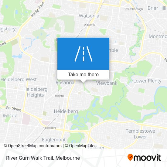 River Gum Walk Trail map
