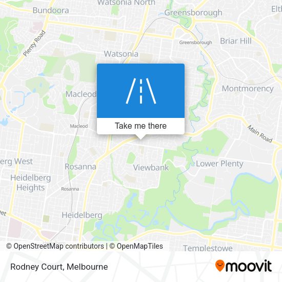 Rodney Court map
