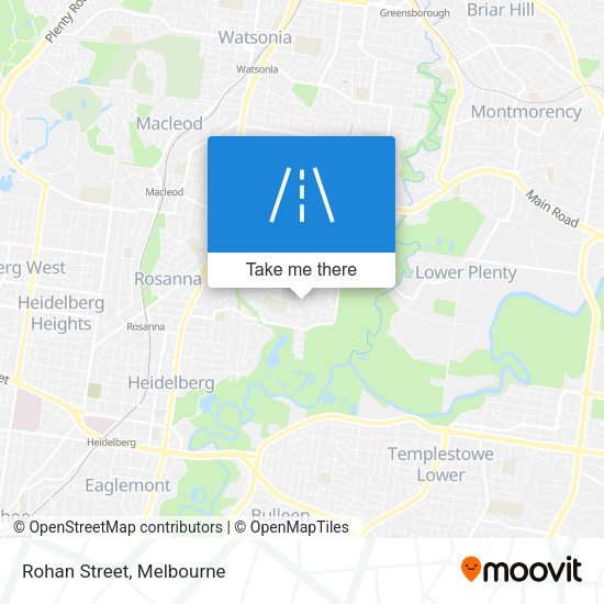 Rohan Street map