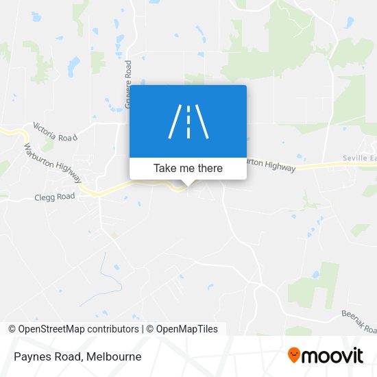Paynes Road map