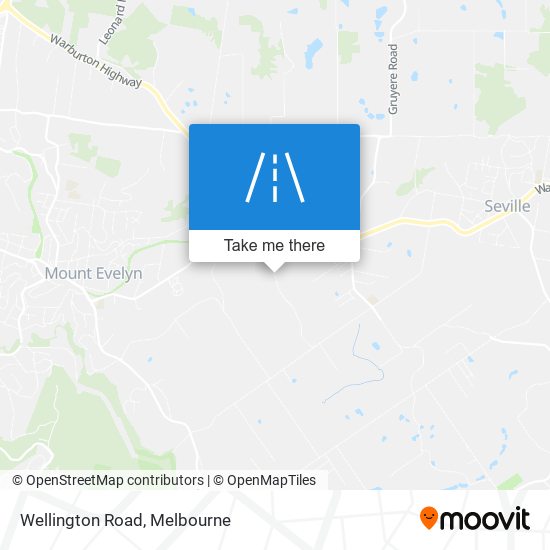 Wellington Road map