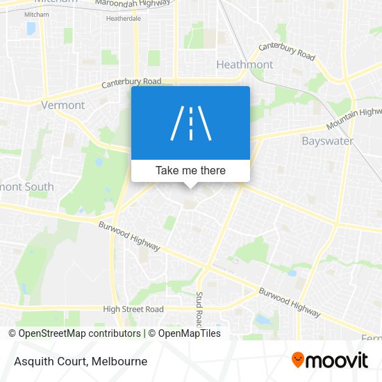 Asquith Court map