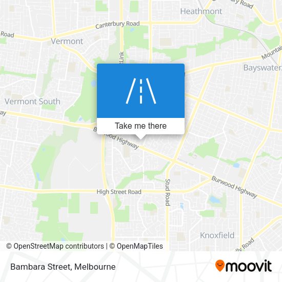 Bambara Street map