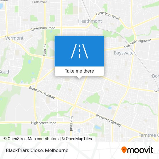 Blackfriars Close map