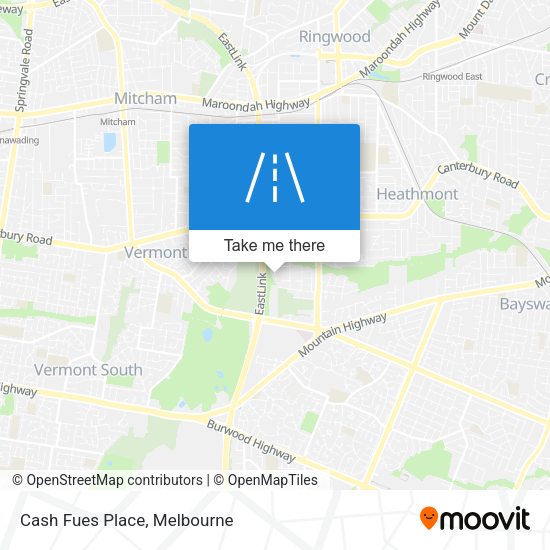 Cash Fues Place map