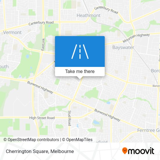Cherrington Square map