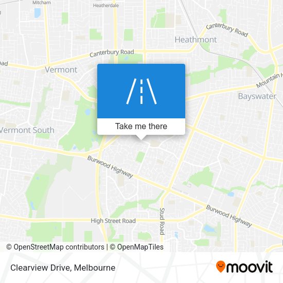 Clearview Drive map