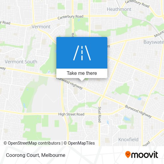 Coorong Court map