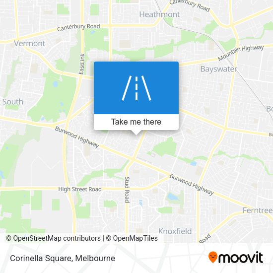 Corinella Square map