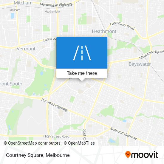 Courtney Square map