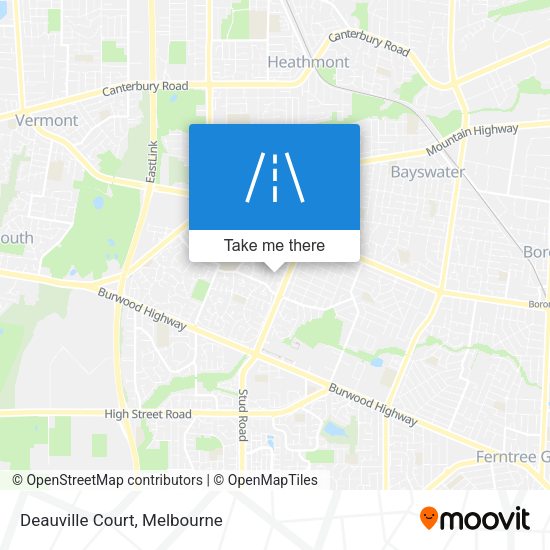 Deauville Court map