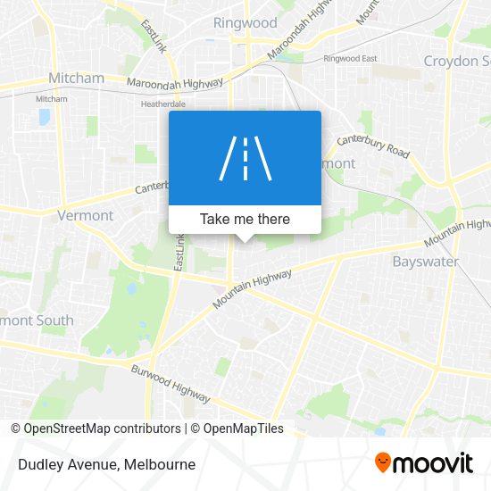 Dudley Avenue map