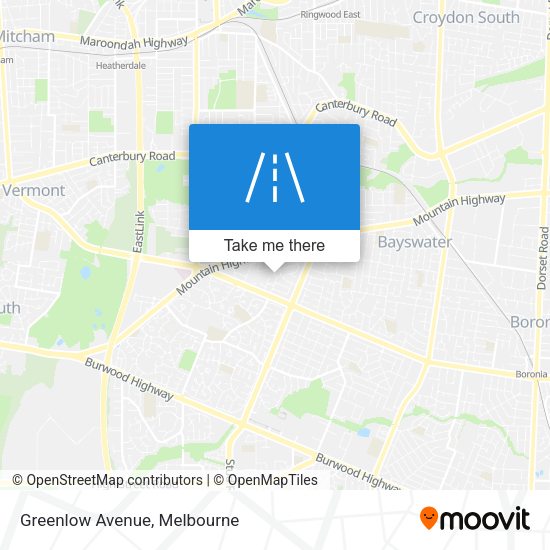 Greenlow Avenue map