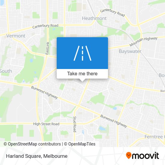 Harland Square map