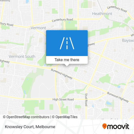 Knowsley Court map