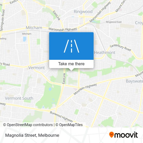 Magnolia Street map