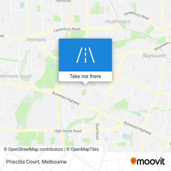 Priscilla Court map