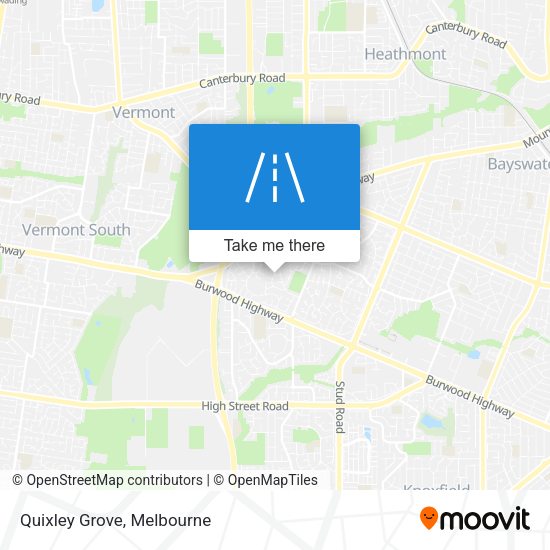 Quixley Grove map