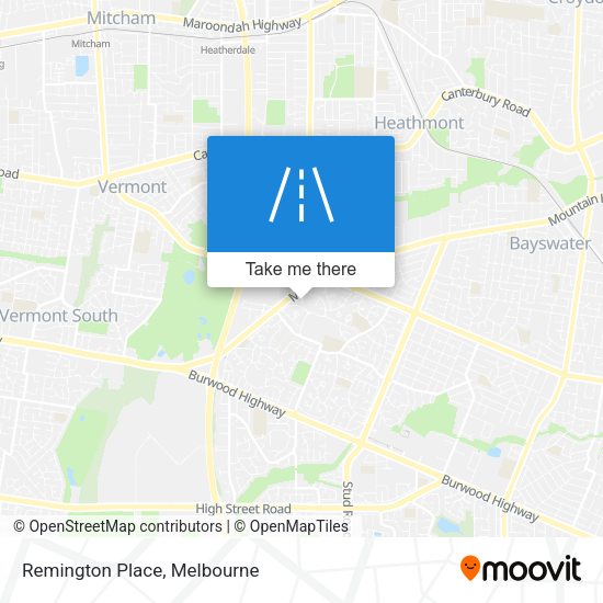 Remington Place map