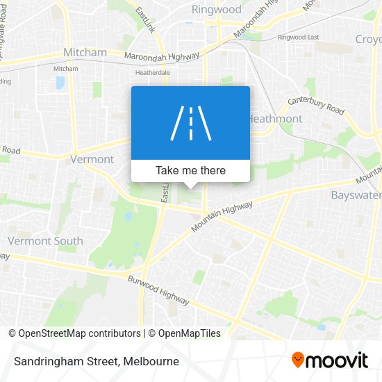 Sandringham Street map
