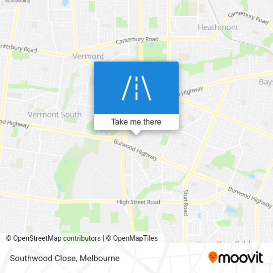 Southwood Close map