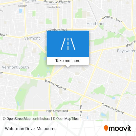 Waterman Drive map