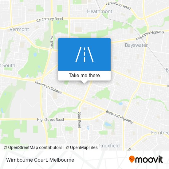 Wimbourne Court map