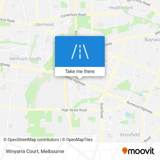 Winyarra Court map
