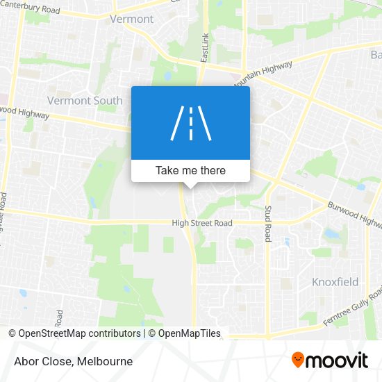 Abor Close map
