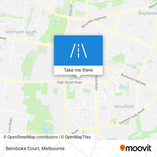 Bemboka Court map