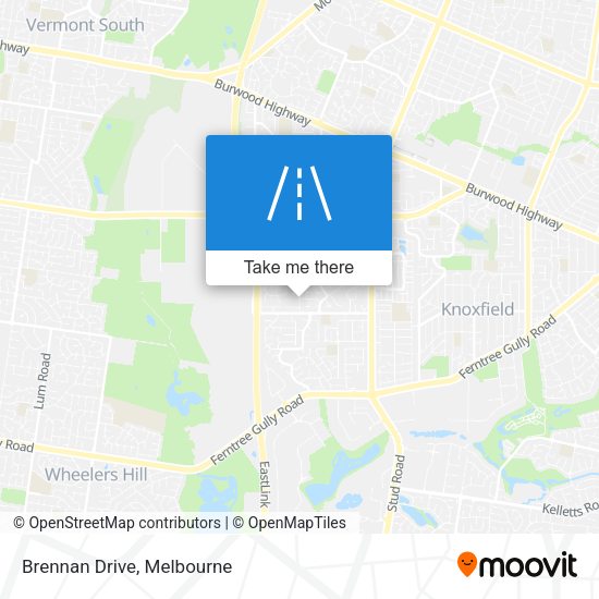 Brennan Drive map
