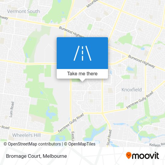 Bromage Court map