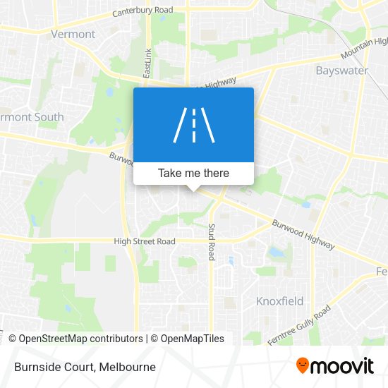 Burnside Court map