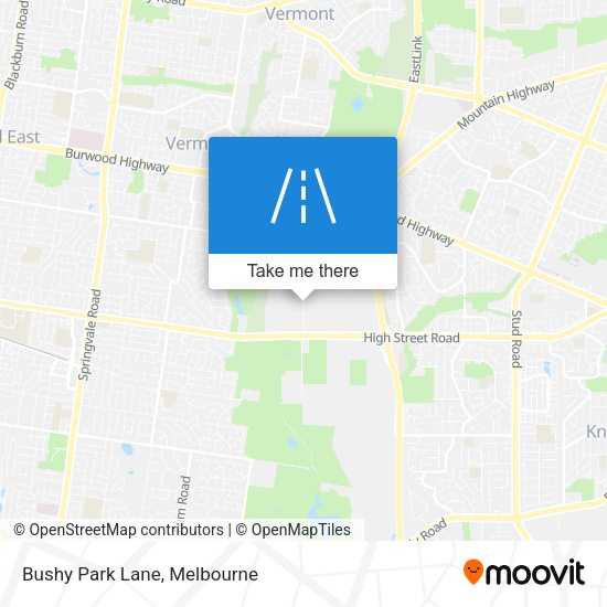 Bushy Park Lane map