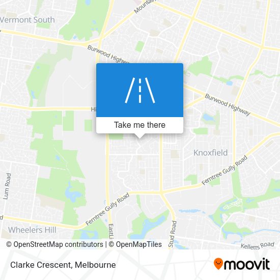 Clarke Crescent map
