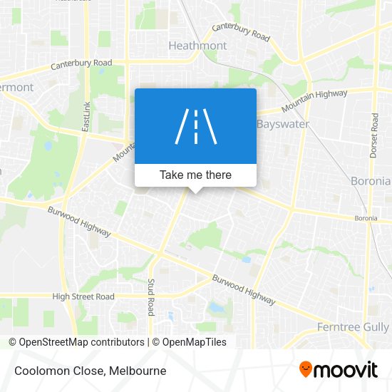 Coolomon Close map