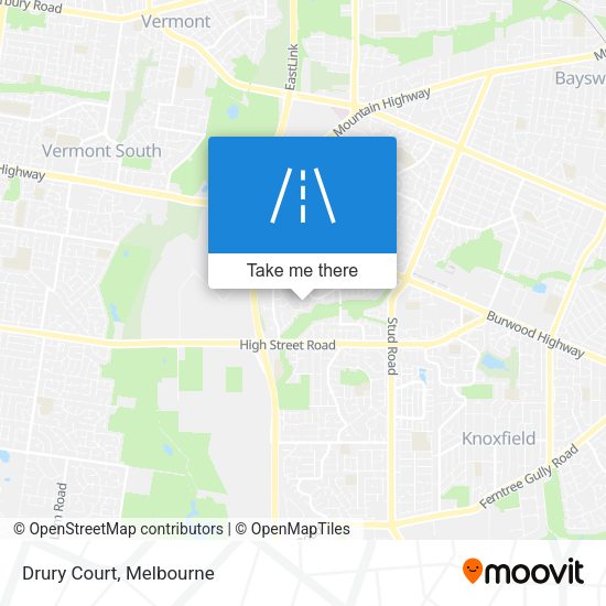 Drury Court map