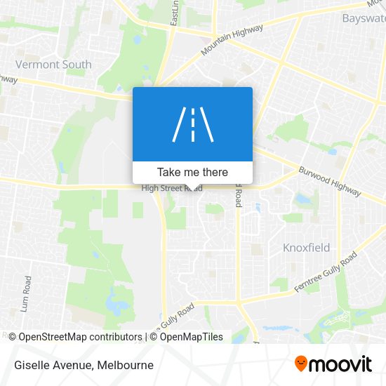 Giselle Avenue map