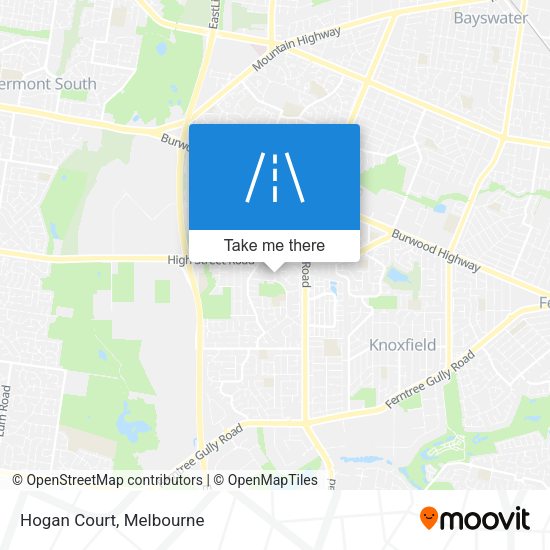 Hogan Court map