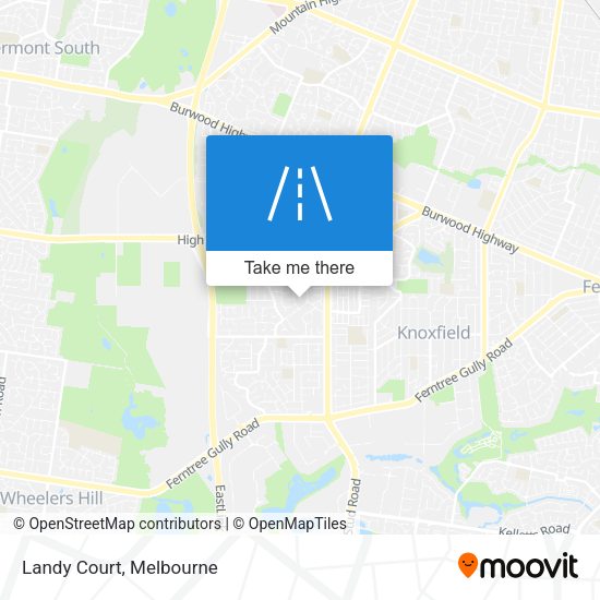 Landy Court map