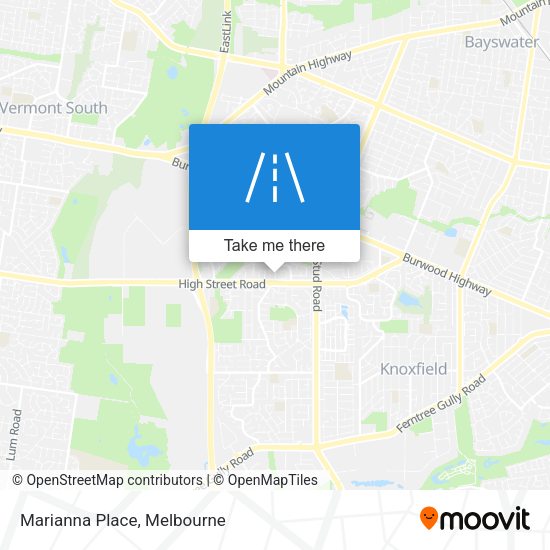 Marianna Place map