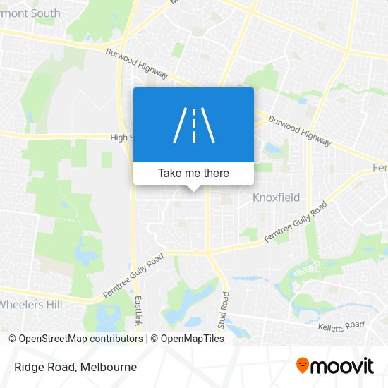 Ridge Road map